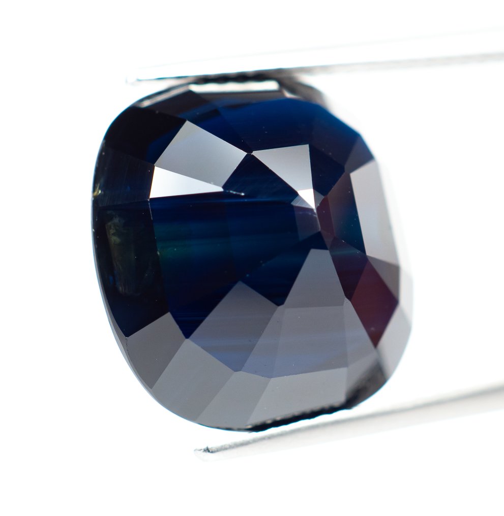 Nincs minimálár Zafír - 15.03 ct - Amerikai Gemmológiai Intézet (GIA) - sötétkék #3.2