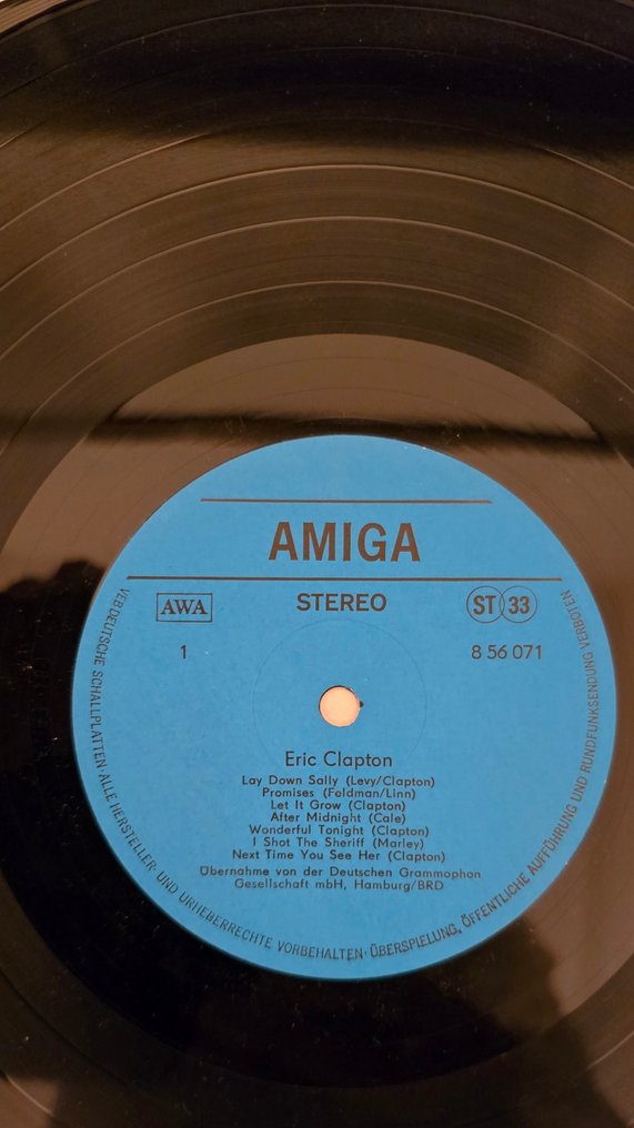 Genesis, Cream, Roxy Music, Eric Clapton, Jethro Tull - Vários artistas - Collection of 5 x East Germany (DDR) pressings on the AMIGA Label - Vários títulos - Álbuns LP (vários artigos) - 1980 #3.2