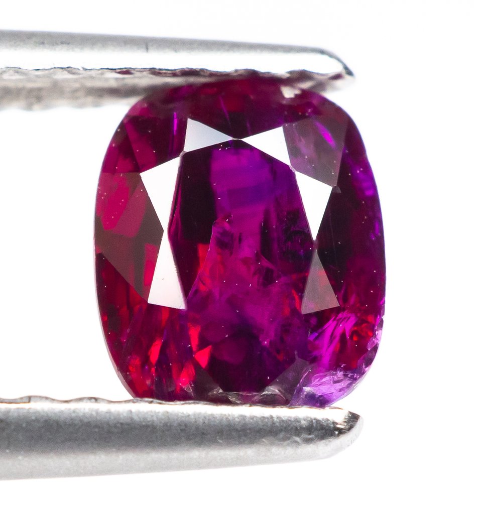 Nincs minimálár Rubin - 1.02 ct - Lotus Gemology - Élénk intenzív vörös (Burma) #1.0