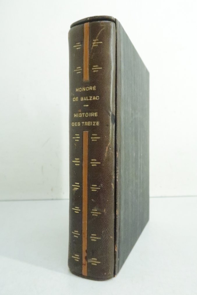 Honoré de Balzac / Gaston Barret - Histoire des Treize - Ferragus - La duchesse de Langeais - La fille aux yeux d'or [reliure signée] - 1949 #1.0