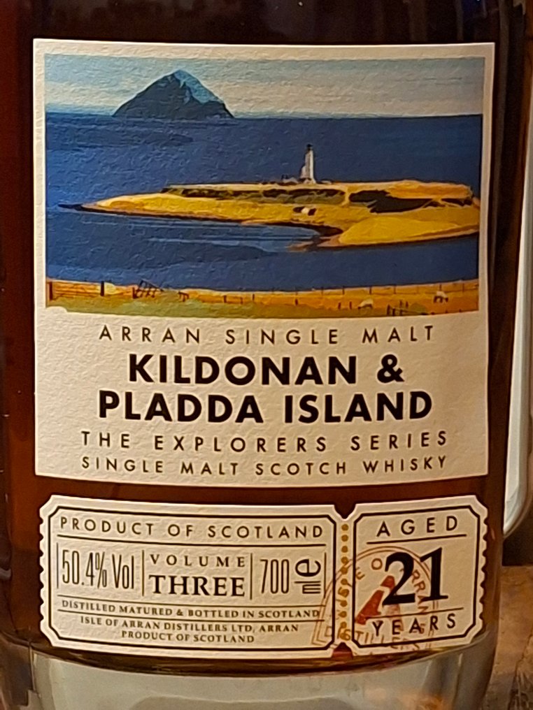 Arran 21 years old Kildonan & Pladda Island - The Explorers Series Volume Three - 70厘升 #2.1