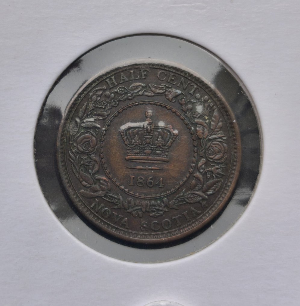 Canadian Provinces. Lot of 6 coins 1861-1871, New Scotia, New Brunswick, Prince Edward Island (No Reserve Price) #4.3