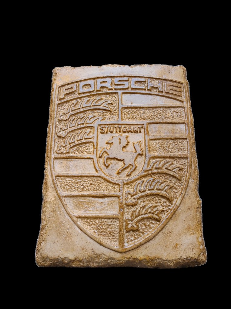 Sculpture, "Stemma Porche" - 29 cm - mineral stone #2.1