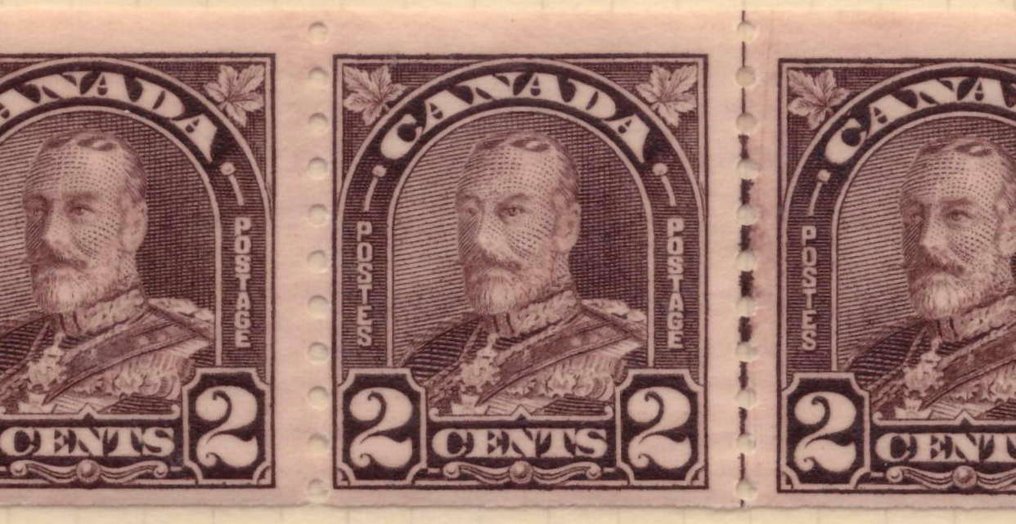 加拿大 1930/1931 - 卷筒邮票套装 - Stanley Gibbons #4.3