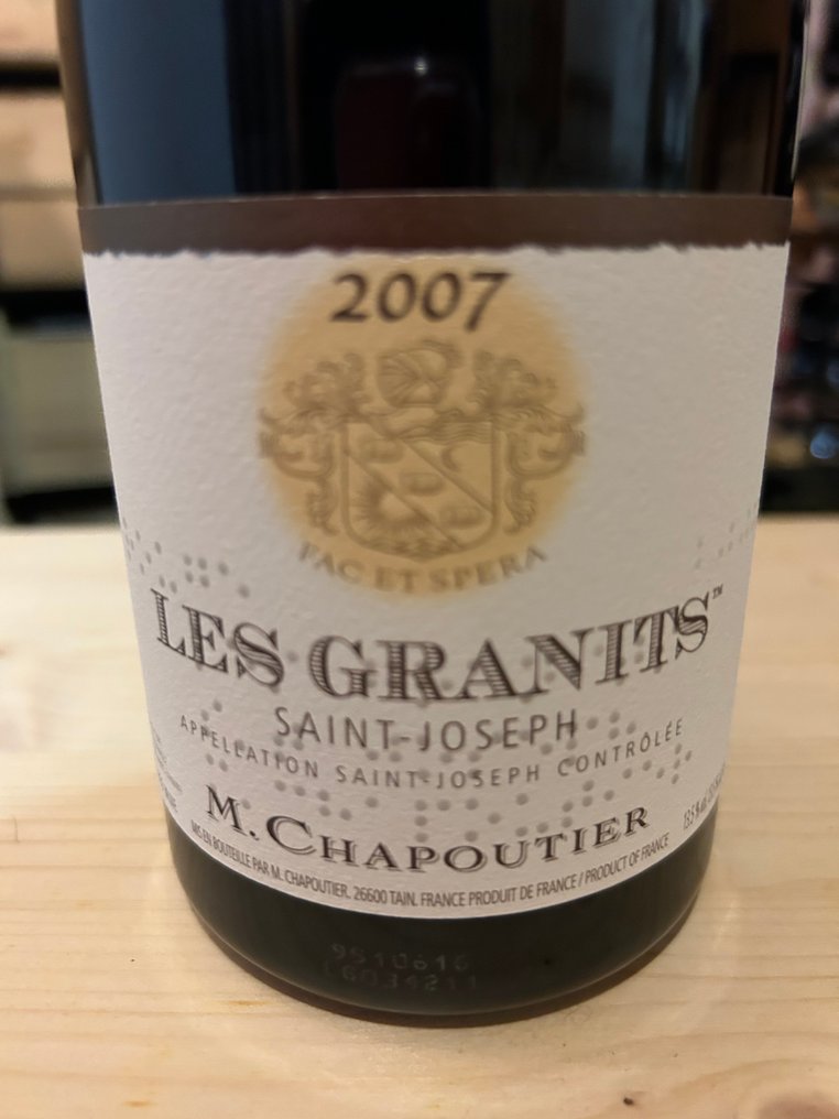 2007 M. Chapoutier Les Granits - Saint-Joseph - 2 Φιάλη (0,75L) #1.0