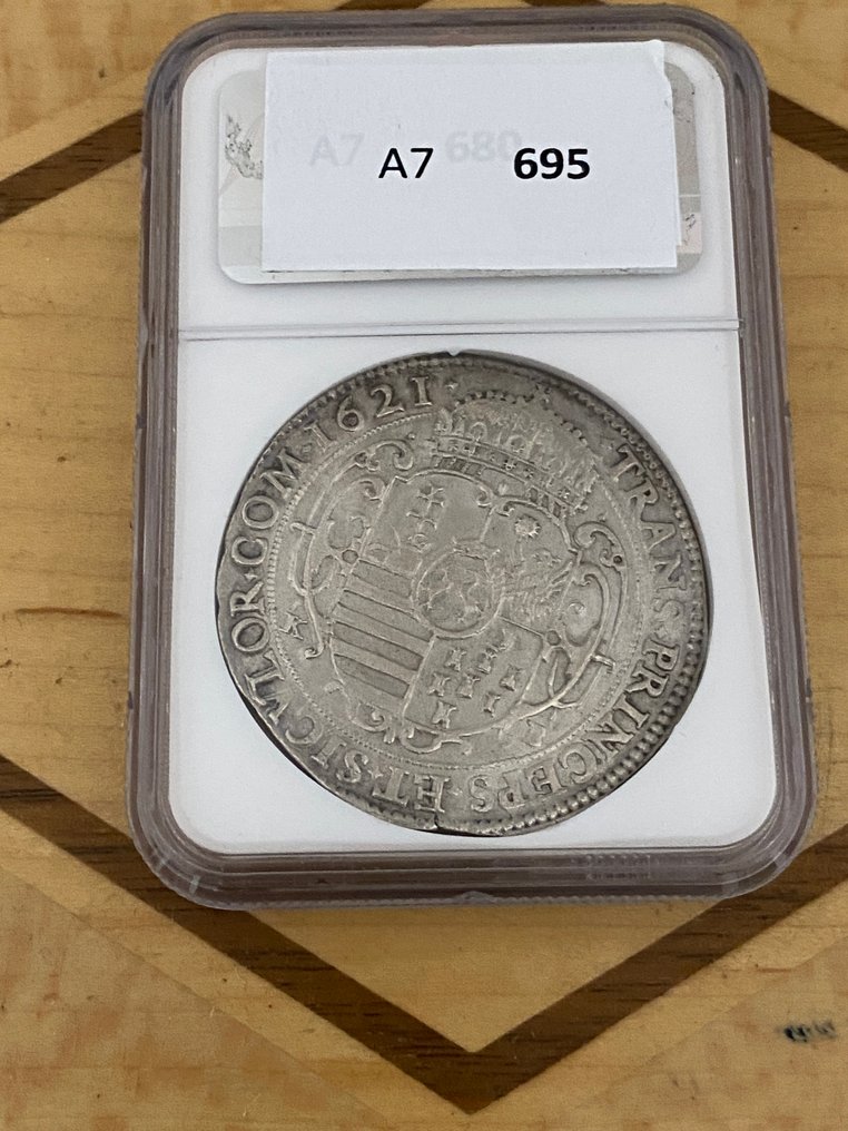 Ουγγαρία, Τρανσυλβανία. Gabriel Bethlen. Thaler (taler) 1621 / MS60 #4.3