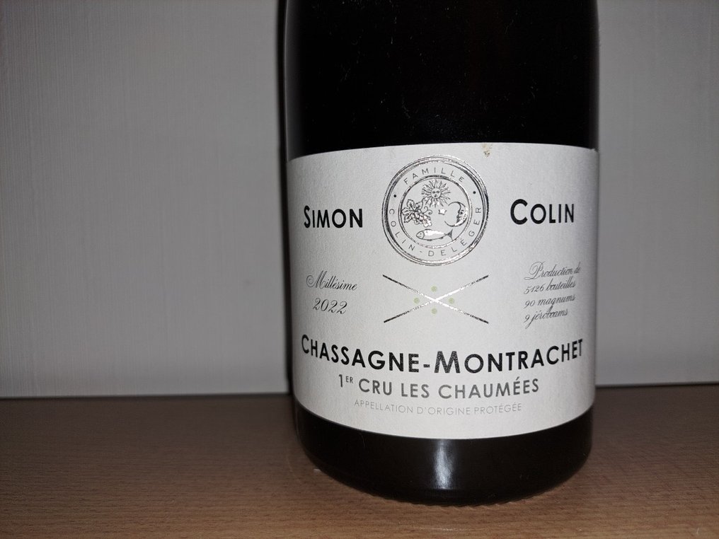 2022 Simon Colin Maranges "Vignes Blanches" & Chassagne Montrachet 1° Cru "Les Chaumées" - Burgundy - 2 Bottles (0.75L) #2.1