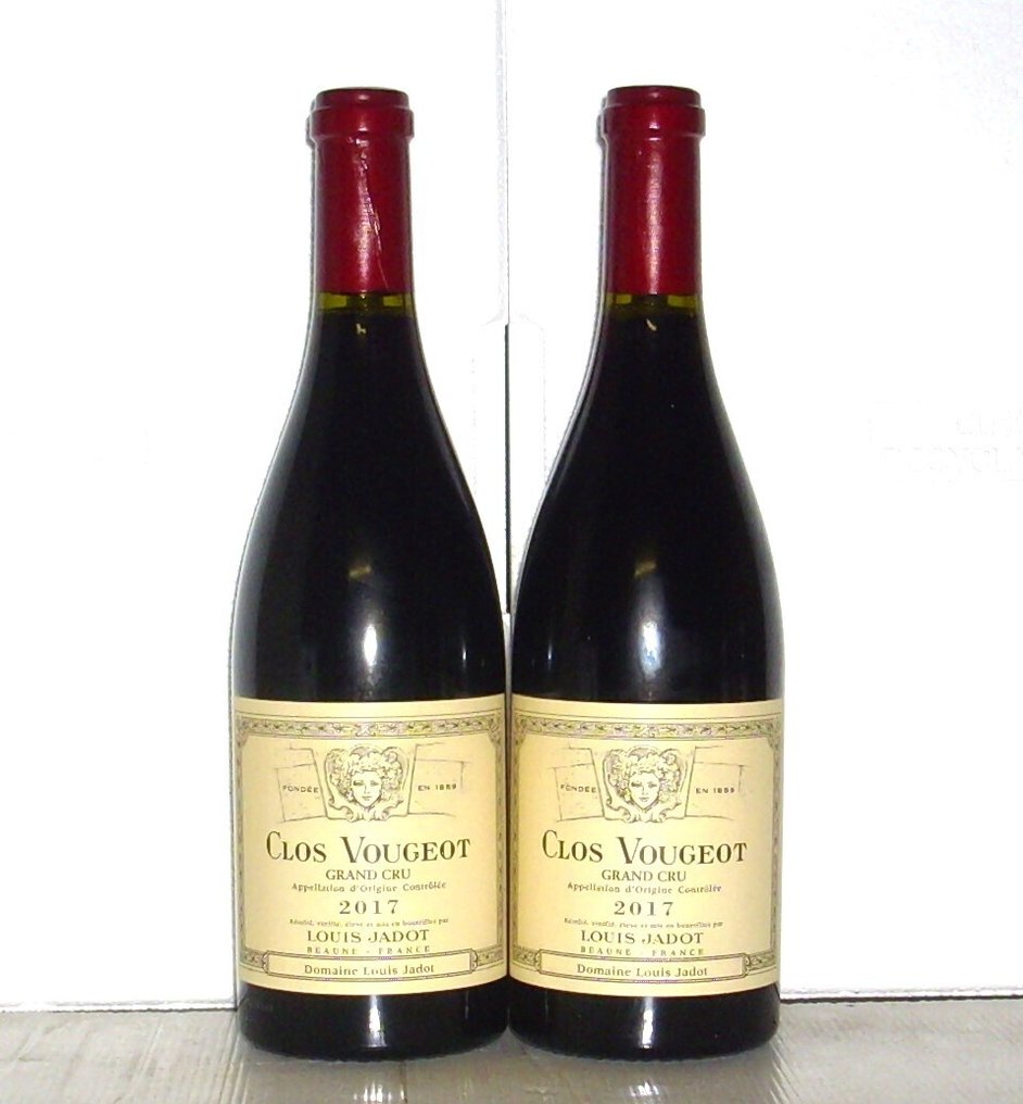2017 Domaine Louis Jadot - Clos Vougeot Grand Cru - 2 Flasker (0,75 L) #1.0