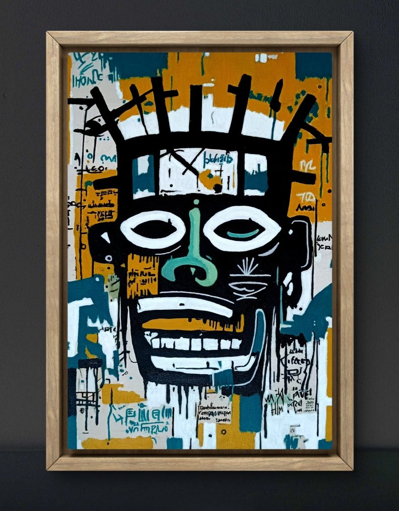 Le Viro (1983) - African Oracle (Original Artwork on canvas) #4.3