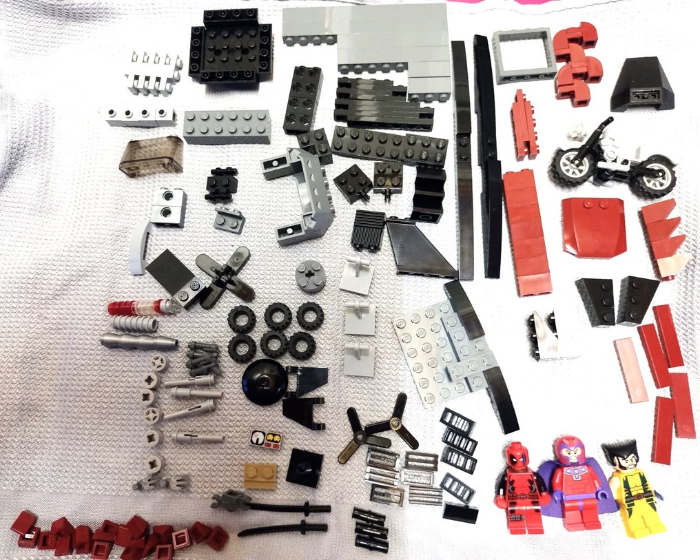 Lego Set - 6866 - Marvel, Marvel Super Heroes - Wolverine's Chopper Showdown #1.0