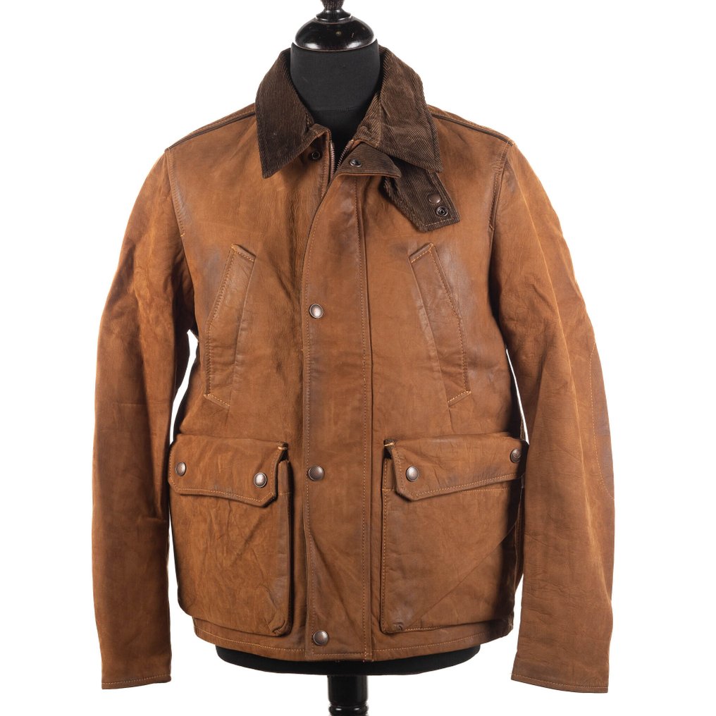 50/M - Jacob Cohen - NO RESERVE - 100% Leather Coat - J881 - Coat - New with tags #2.1