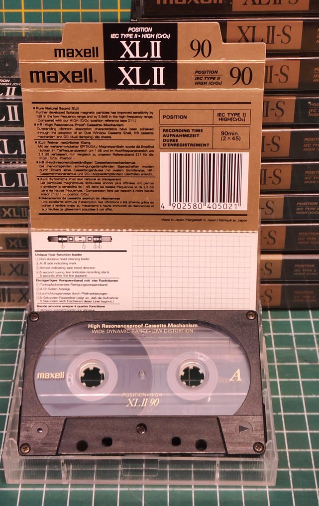 Maxell - XL II, XL II S, 60/90 空白卡式錄音帶 #3.2