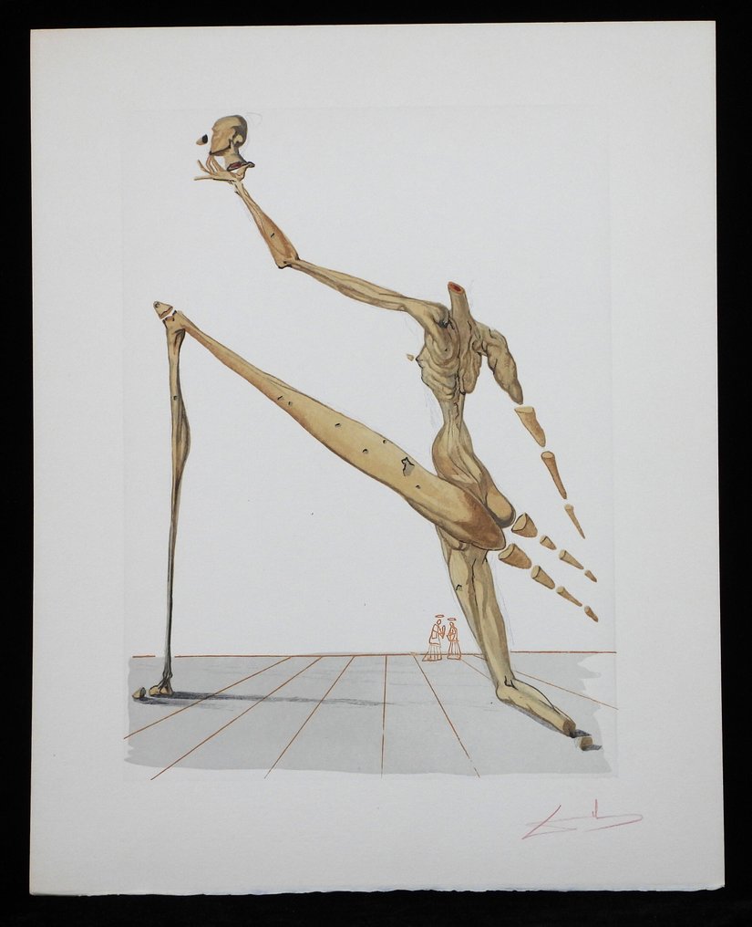 Salvador Dali (1904-1989) - Divine Comedie Signée - Enfer Chant 29 #1.0