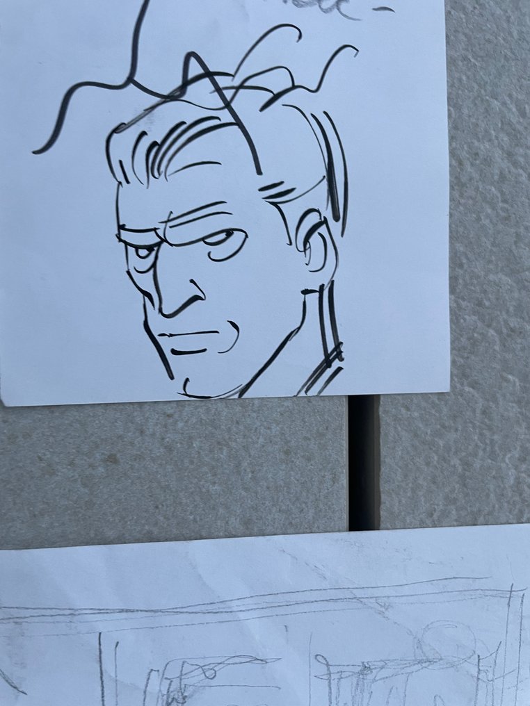 Berthet, Philippe - 9 Original preliminary drawing - Schetstekeningen #4.3