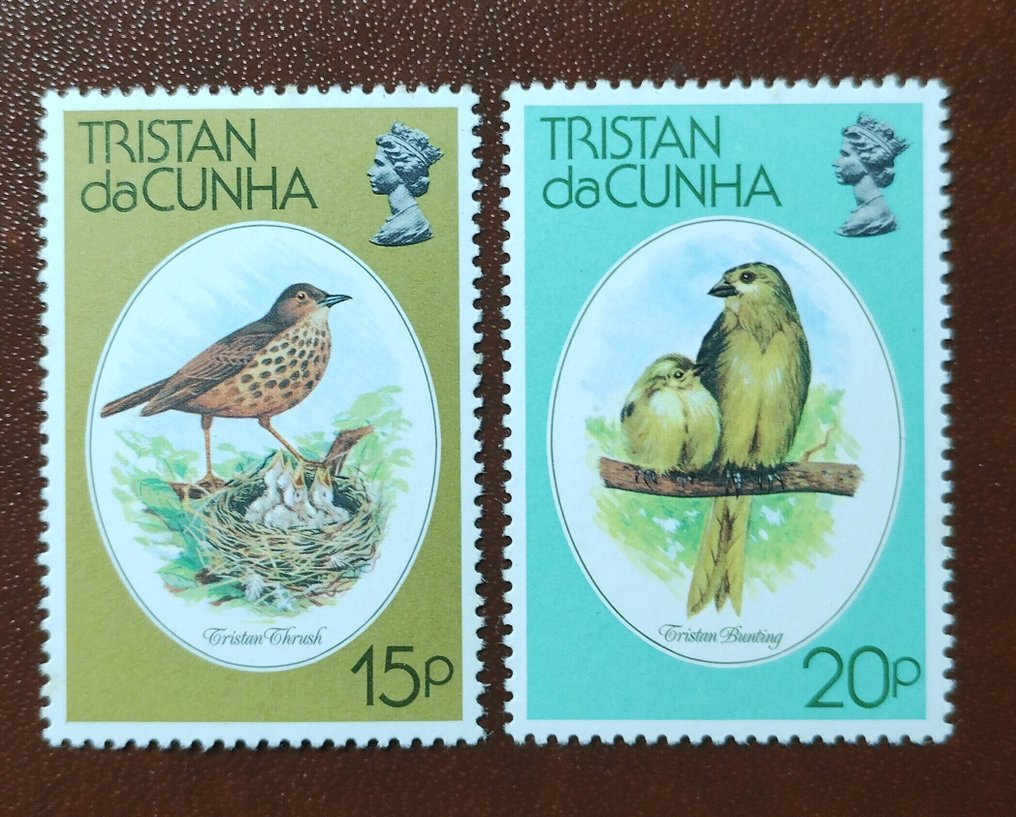 Tristan da Cunha, Isle of Man, Marshall Islands, Malta 1964/2004 - Great collection of bird themed stamps, MnH #4.3