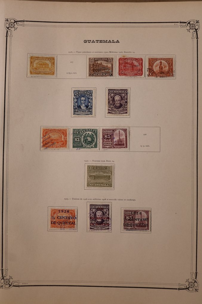 Κεντρική και Νότια Αμερική 1863/1954 - Συλλογή σε παλιό Yvert προτυπωμένο άλμπουμ. #1.0