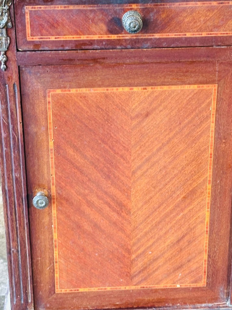 床頭櫃 (2) - 木, 金屬 - 新古典床头柜 #2.1