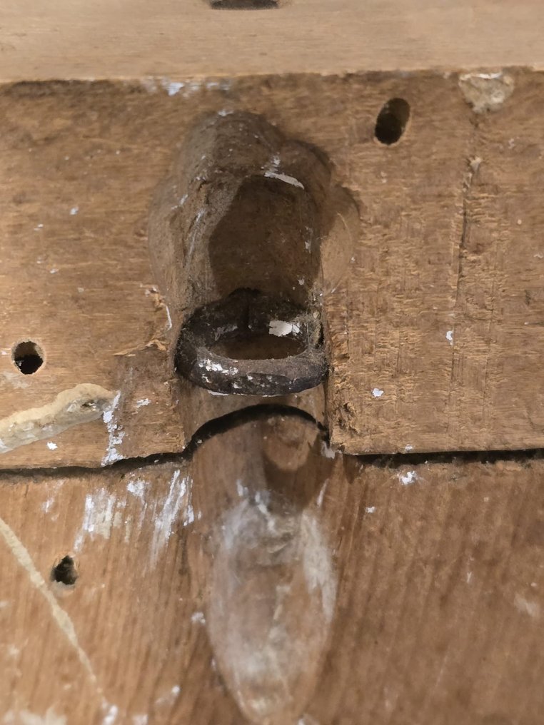 挂墙套件 - 木 - 古董金色墙面搁板 #3.2