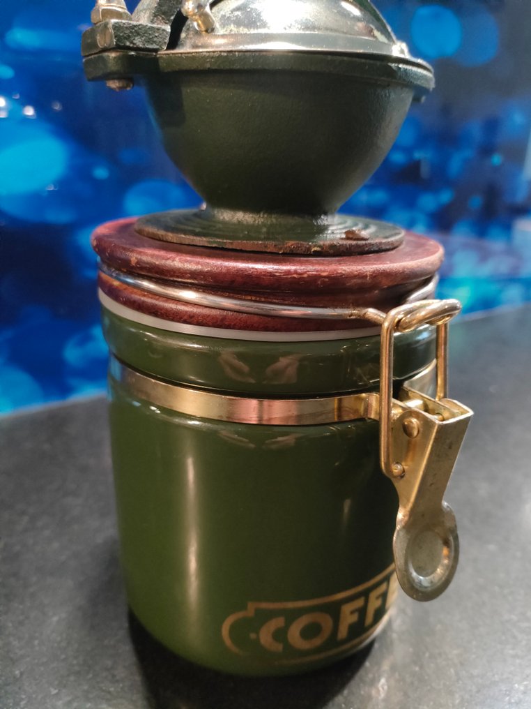 London Pottery - David Birch - 咖啡研磨机 - 陶瓷, 木, 金属, 来源 #1.0