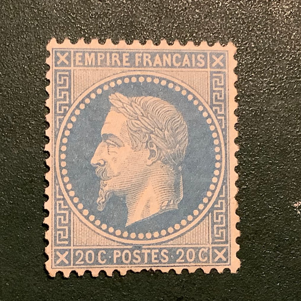 Frankrijk 1868 - 20 cent Napoleon Laure met zeer goede centrage - Yvert 29B #3.2