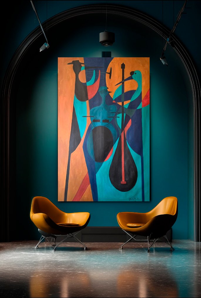 Olivia Baeza - BIRDS JAZZ TRIO - XXL - NO Reserve #1.0