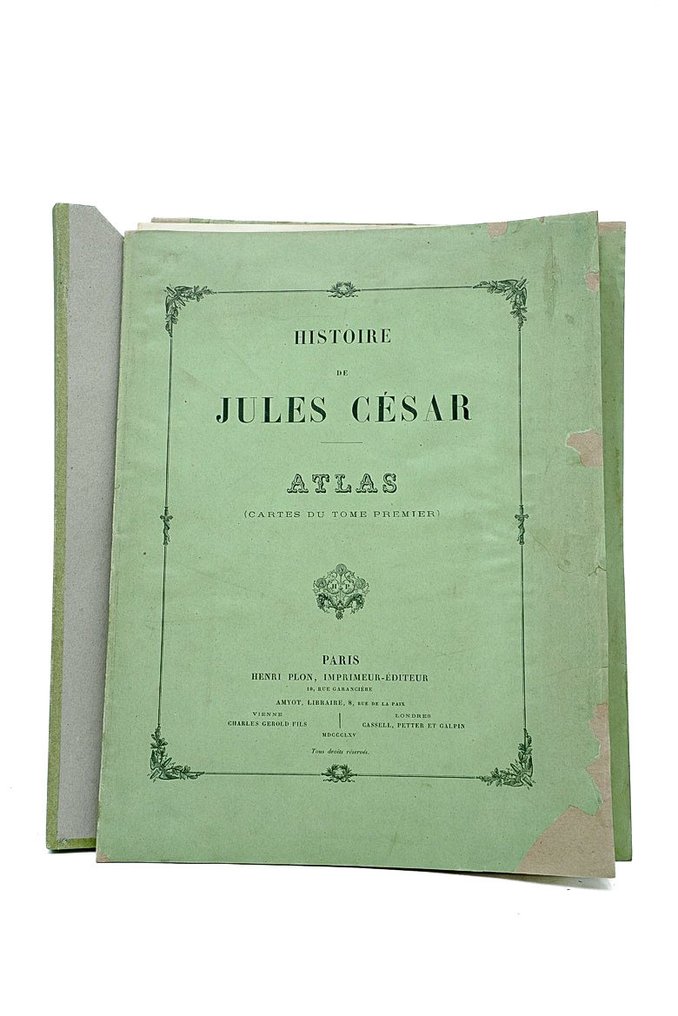 Napoléon III - Histoire de Jules César - Atlas - 1865 #1.0