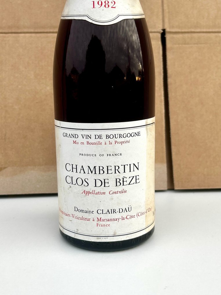 1982 Domaine Clair-Daü - Chambertin-Clos de Bèze Grand Cru - 1 Bottles (0.75L) #1.0