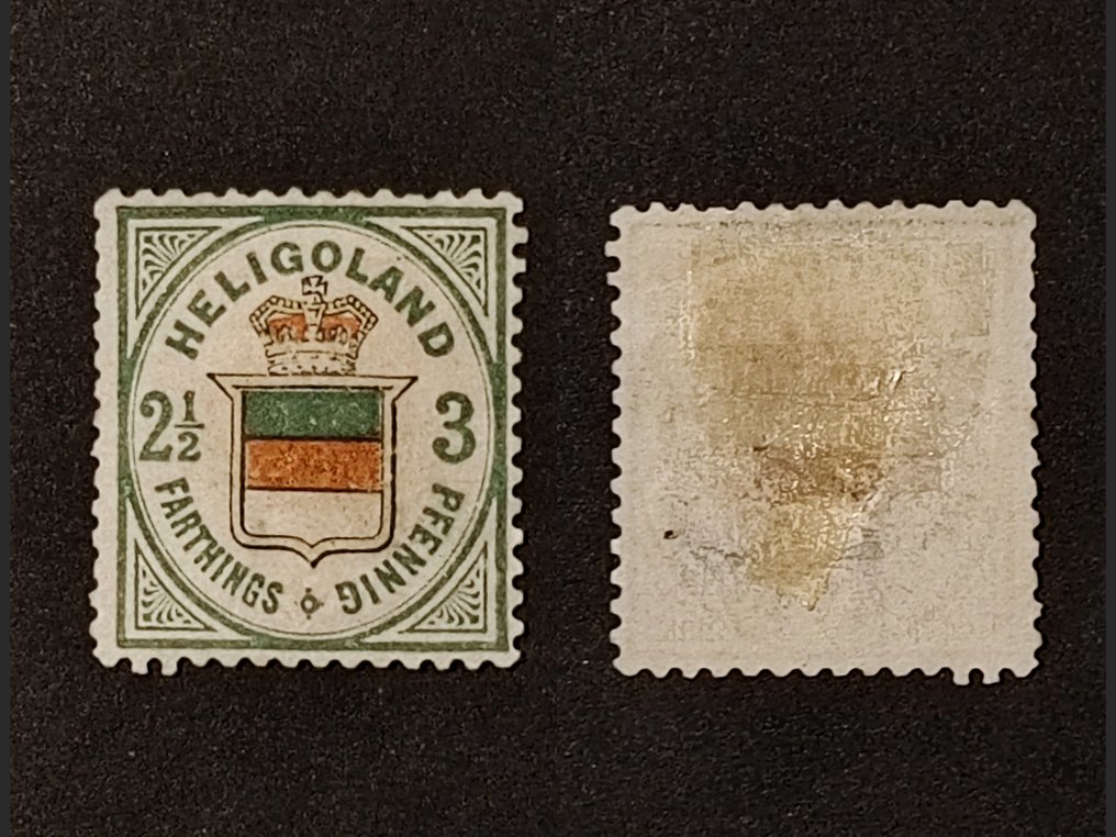 黑尔戈兰岛 1867/1890 - 赫尔戈兰经典邮票套装——维多利亚女王 #1.0