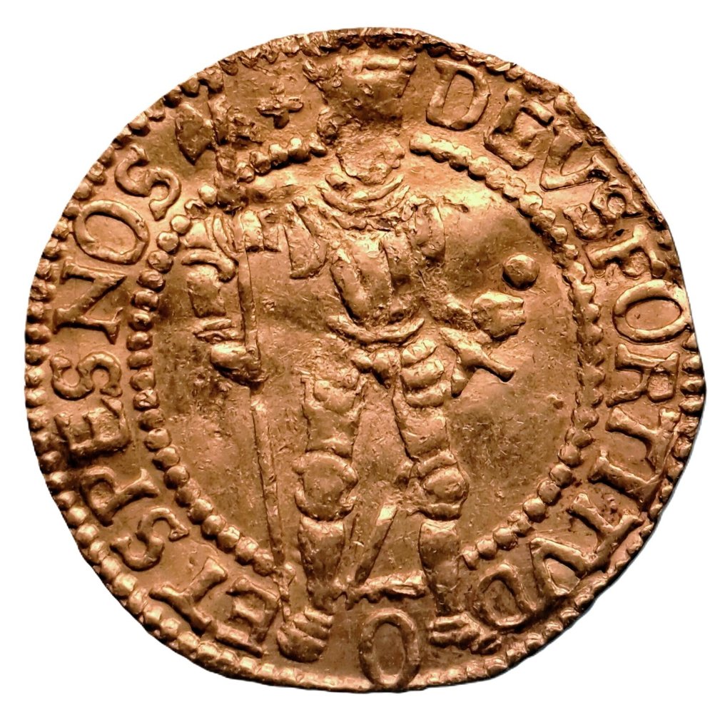 荷蘭，西菲士蘭 Dukaat 1595  (沒有保留價) #1.0