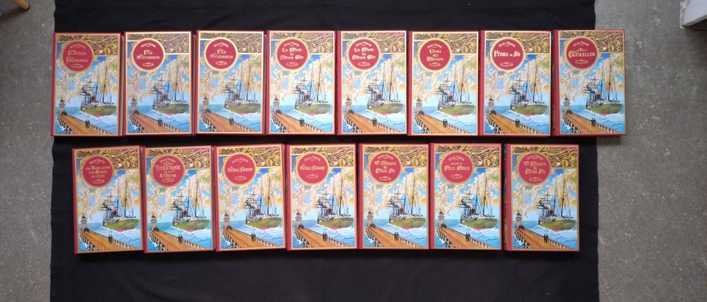 Verne Jules - Claudius Bombarnac // L'Ile mystérieuse //  Les Enfants du Capitaine Grant // L'Ecole des Robinsons - 1980 #1.0