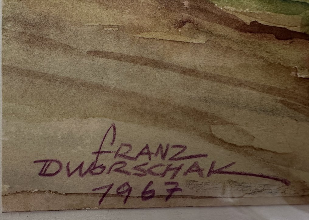 Franz Dworschak (1896-1985) - Häuser mit Innenhof #2.1