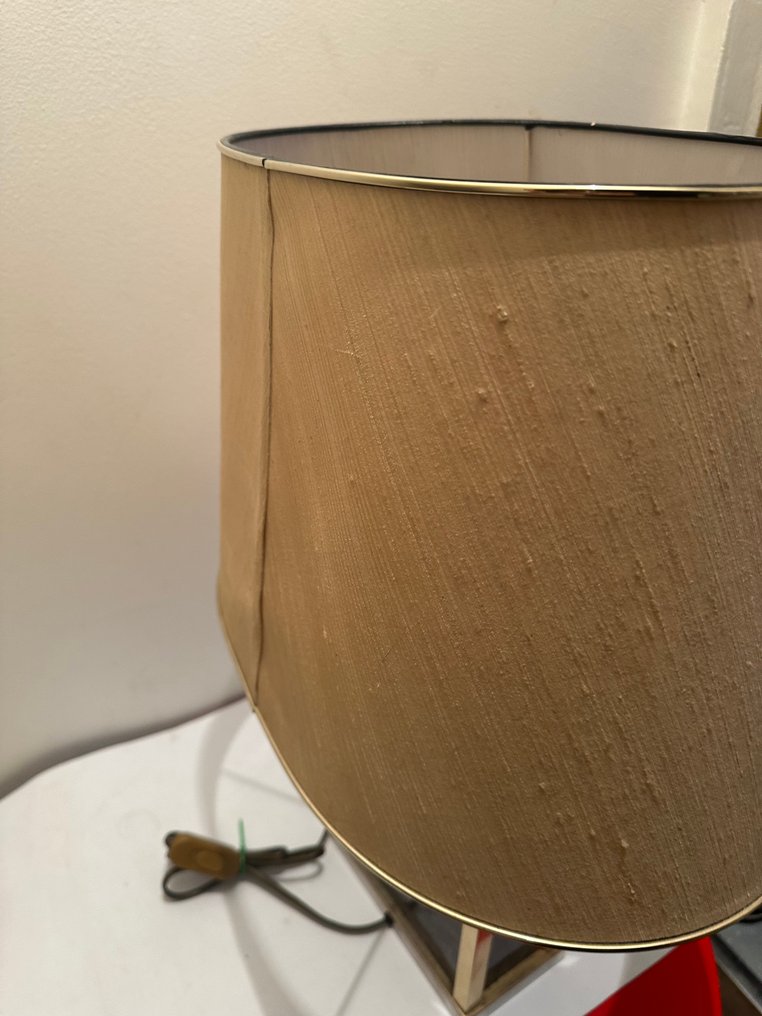 LeDauphin - Lampada da tavolo - Ottone - Lampada da scrivania quadrata #3.2