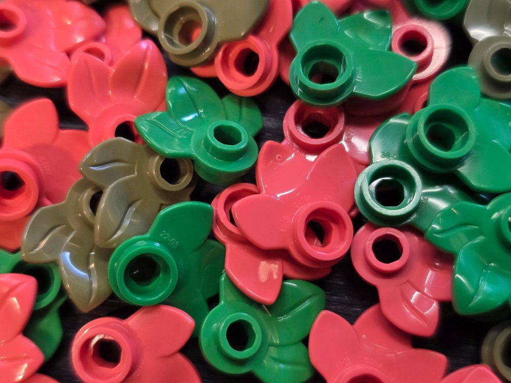 LEGO - Toy New Leaves and flower mix 28 - 3 types #1.0