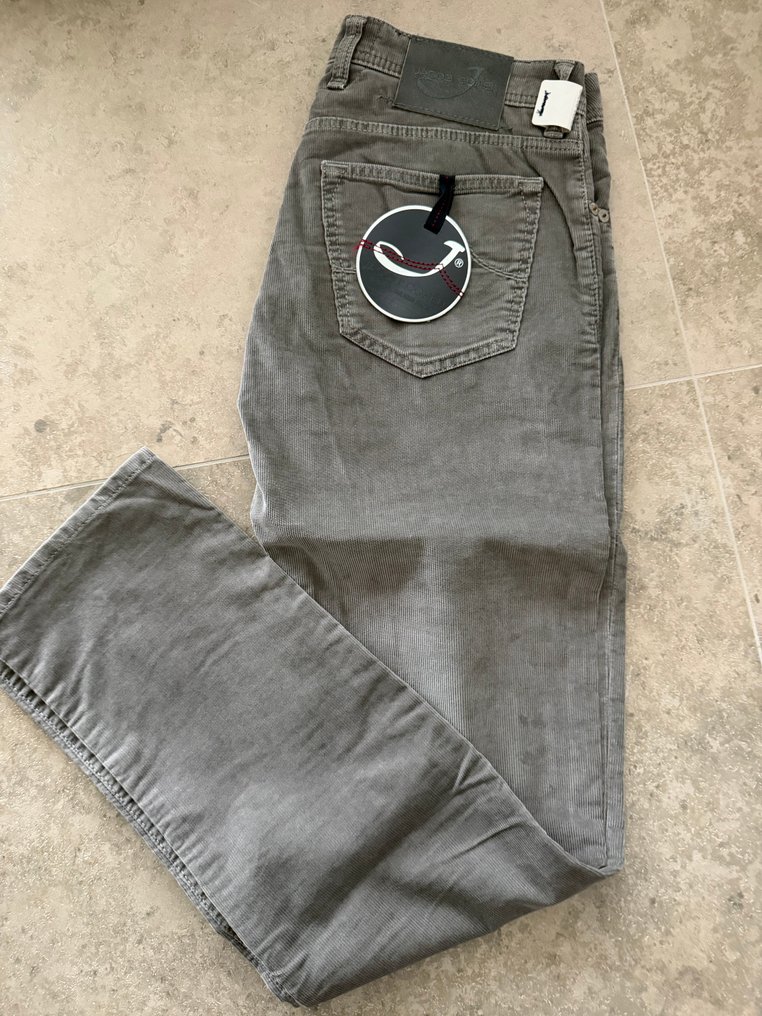 Jacob Cohen - New - Velvet - Size 34 - Grey - 牛仔褲 - New with tags #3.2