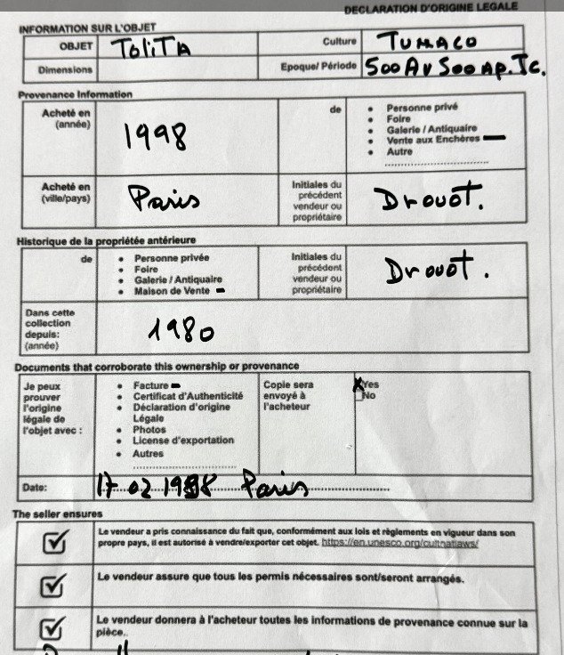 Tumaco - Tolita 陶瓷 两个负责人 - 35 mm #4.3