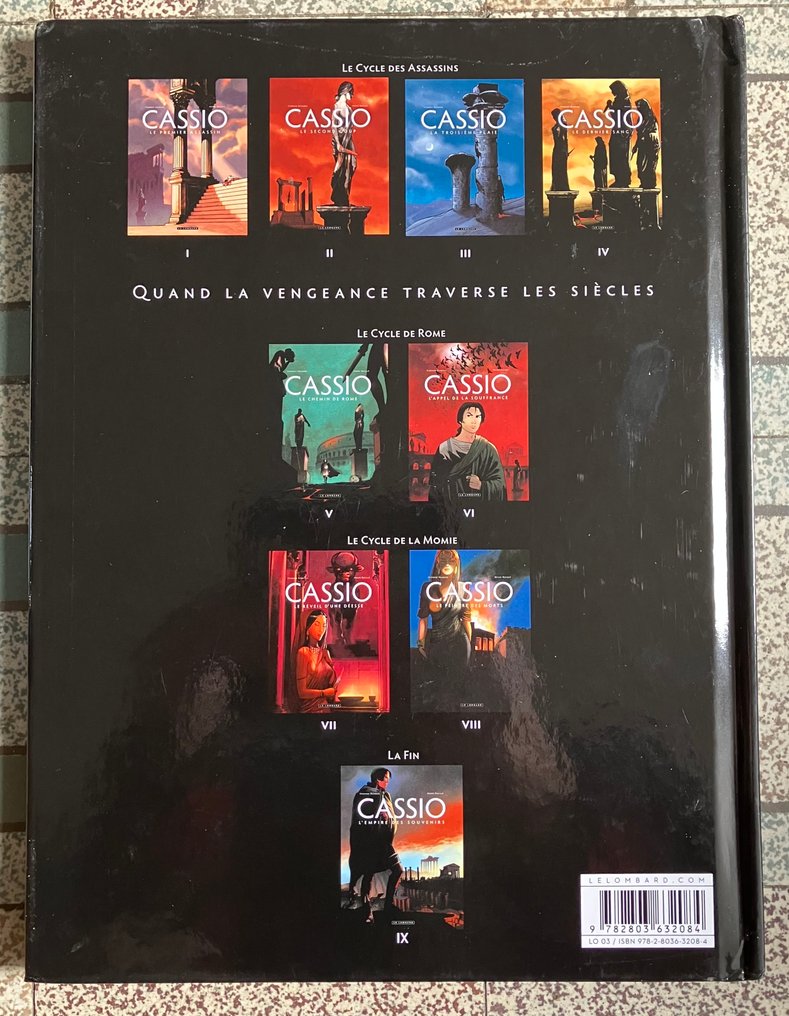 Cassio T7 - Le Réveil d'une déesse + dédicace couleur - C - 1 Album - 再版 - 2015 #4.3