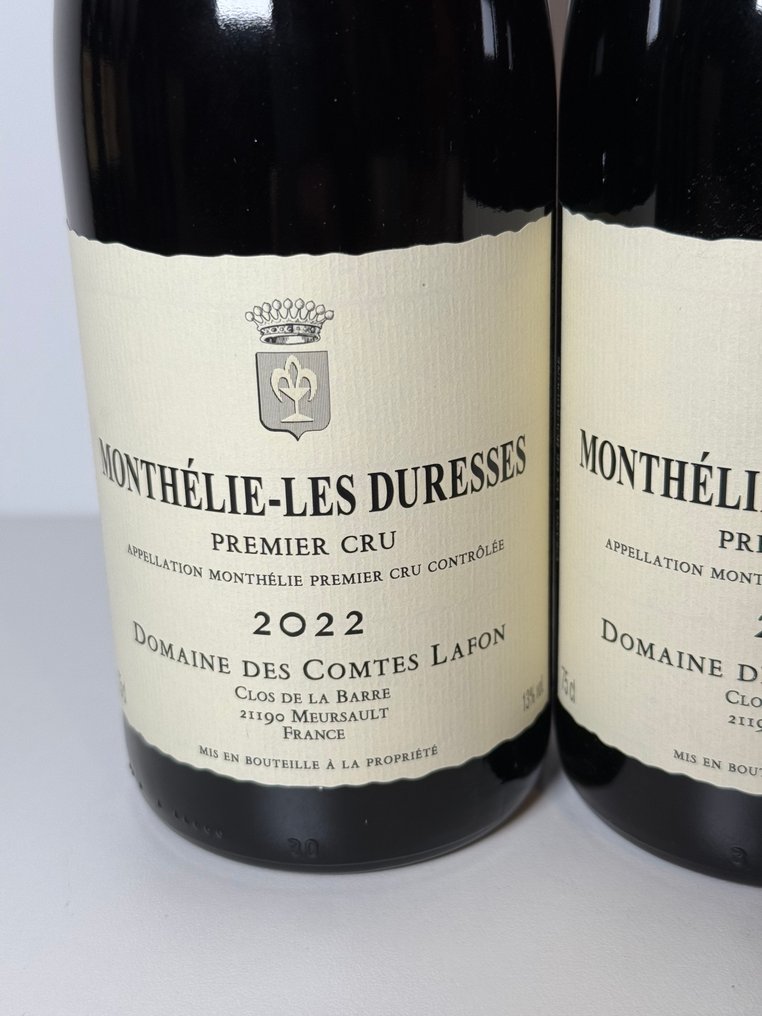 2022 Domaine des Comtes Lafon "Les Duresses" - Monthelie 1er Cru - 2 Bottles (0.75L) #1.0