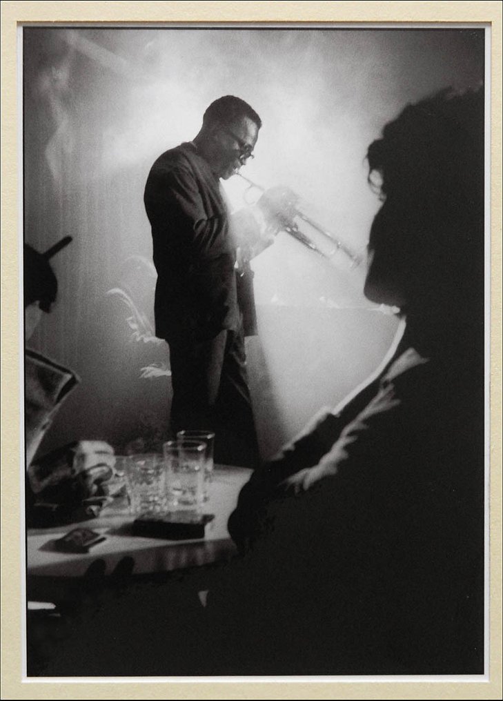 Dennis Stock - Miles Davis, Birdland,  New York, 1958 #1.0