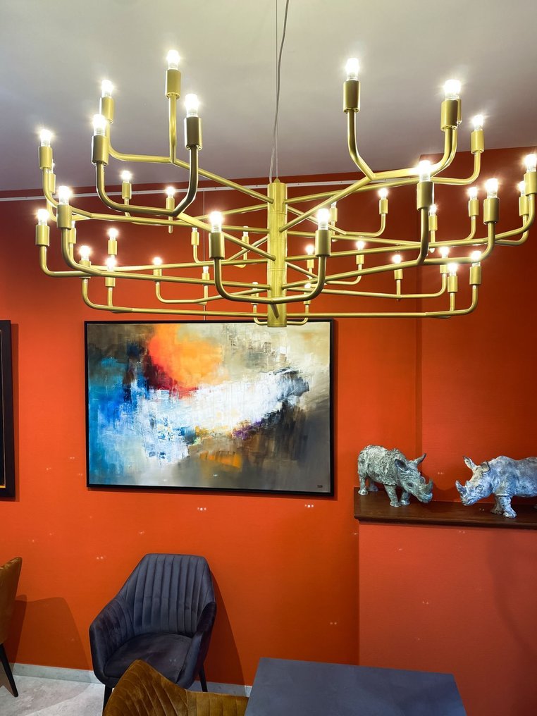 axis71 - Alberto Nason - 枝形吊灯 - 金属 - Grand Siècle Big Gold Mat #3.2