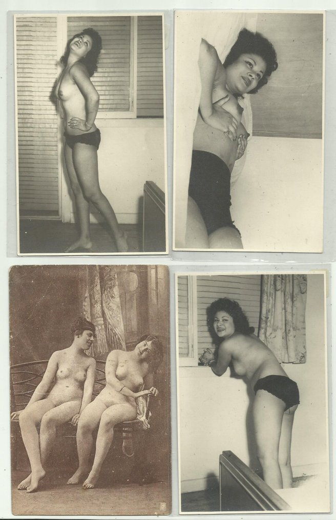 法国, 意大利 - 北非 - 裸体照片和明信片 - 明信片相册 (40) - 1900-1975 #3.2