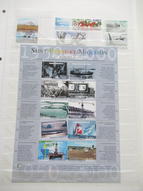 Colonia francese - St Pierre et Miquelon e Mayotte, collezione splendida. #1.0