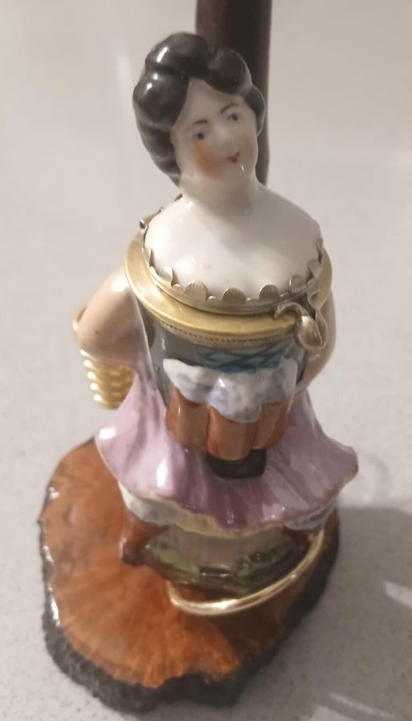 χωρίς τιμή ασφαλείας - Πίπα - Πορσελάνη, ξύλο και κέρατο. #3.2