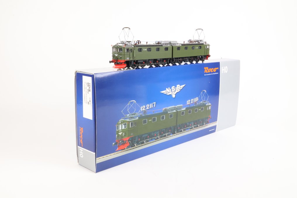 Roco H0轨 - 72528 - 电力机车 (1) - Serie EL12 - NSB #1.0