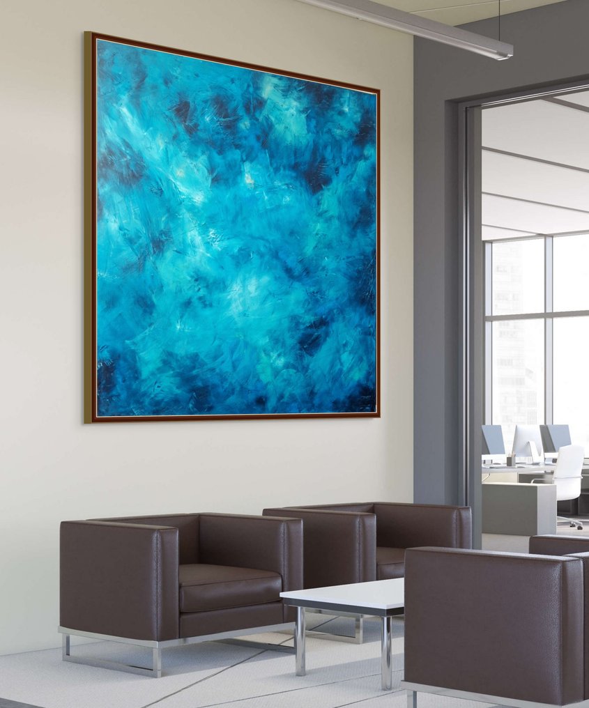 Irina Morisch - Blue wave 5- XXL- #1.0