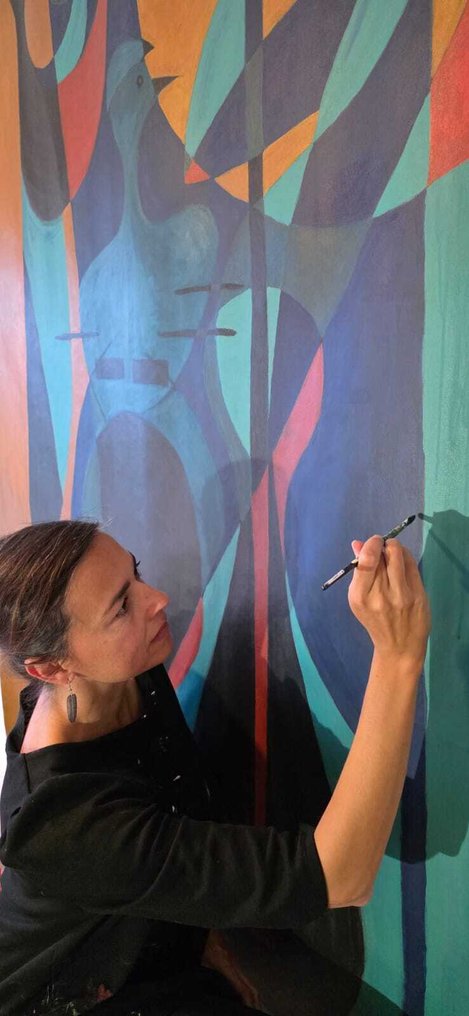 Olivia Baeza - BIRDS JAZZ TRIO - XXL - NO Reserve #3.2