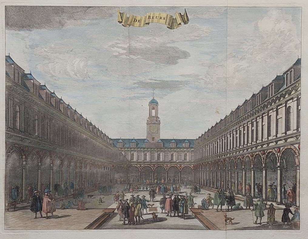 Netherlands - Amsterdam; J. Wagenaar / I. Tirion - De Beurs - 1760 #1.0