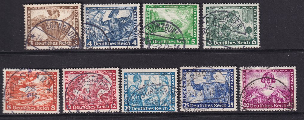 德意志帝国 1933 - 德国救援：理查德·瓦格纳的歌剧 - Michel: 499/507 #1.0