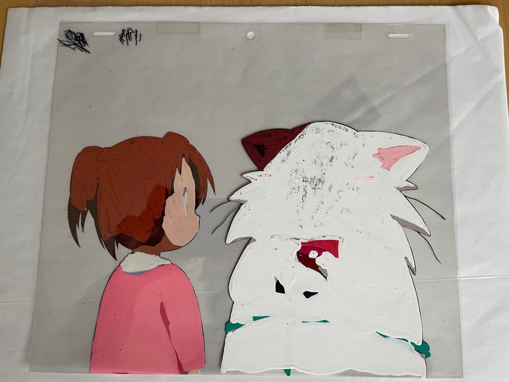 J.C.Staff Cel de produção original com Douga - UFO Baby / Daa! Daa! Daa! - 2000 #4.3