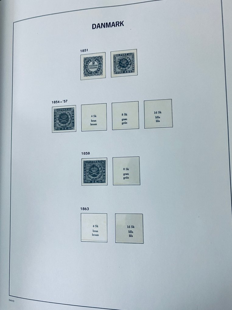 Denmark 1851/2001 - 丹麦收藏在 DAVO LX 专辑中 #3.2