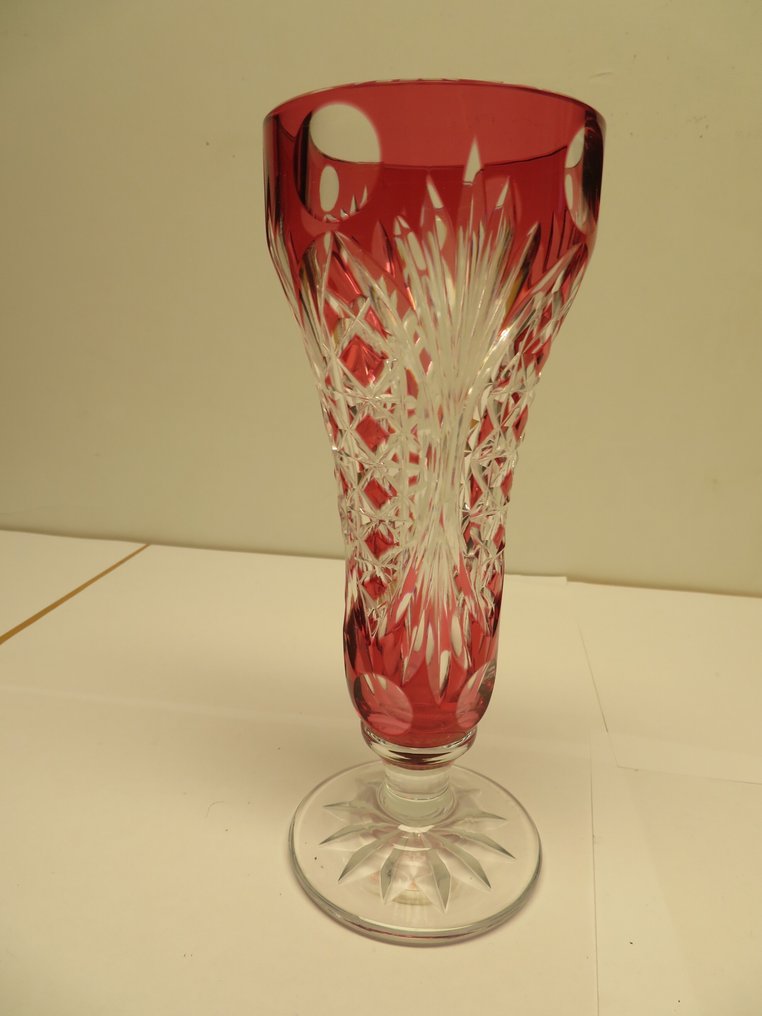 Val Saint Lambert - Vase - Crystal - Elegant VSL drinking glass #1.0